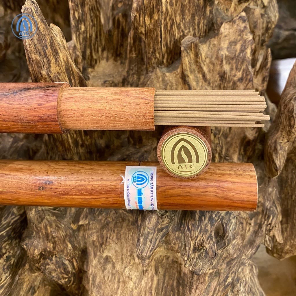 Khanh Hoa Agarwood Incense Stick Luxury Gift Set 20pcs