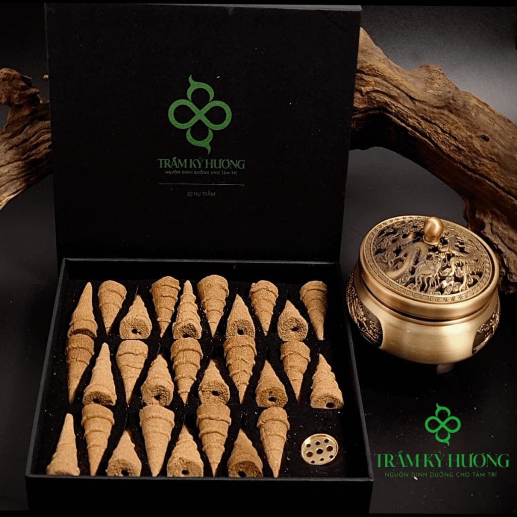 Relaxation Incense Cones 28 Pieces Natural